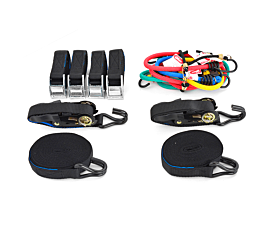 All Accessories Tie-down strap and bungee cord set
