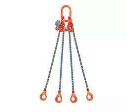 4-leg lifting chain G10 Lifting chain - 6mm - 4 strands - Shortening hooks - G10 - Choose your hooks 4-leg lifting chain G10 Lifting chain - 6mm - 4 strands - Shortening hooks - G10 - Choose your hooks