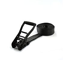 Custom Tie-Down Straps - 50mm 5T - 50mm - 1-part with ratchet - Black + Custom label