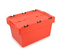 Storage Boxes  Stackable Storage Box with Lid - 60x40x34cm – Red