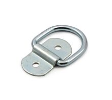 Anchor Points For Transportation Surface mount anchor point - 450kg - Silver zinc plated steel