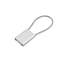 All Accessories Aluminium ID-label / cable seal - blanco + extra lange kabel - Premium