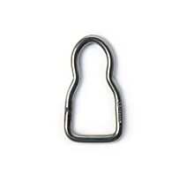 All Stainless Steel Hardware Waisted ring - Stainless steel - 30mm