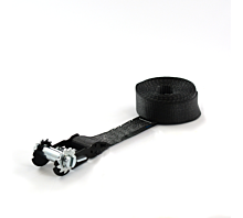 Custom Tie-Down Straps - 50mm 5T - 50mm - 1-part - Ratchet base only - Black + Custom label