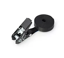 All Custom Tie-Down Straps  150kg - 20mm - 1-part - Mini ratchet - Black